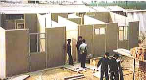 Строительство домов из «страмита» в Казахстане. 